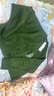 優(yōu)衣庫女裝舒芙蕾針織短開(kāi)衫/外套空調衫通勤25秋冬新款478339 57 深橄欖色 S /155/80A 曬單實(shí)拍圖