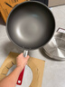康巴赫（KBH）炒鍋無(wú)涂層不粘鍋真鈦0涂層316L不銹鋼炒菜鍋爐灶通用32cm 曬單實(shí)拍圖