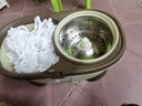 太太樂(lè )拖把大號雙驅動(dòng)一拖凈旋轉拖把桶甩干脫水墩布吸水拖布擠水地拖 咖色旋風(fēng)桶極速桿+鋼盤(pán)配3頭 曬單實(shí)拍圖