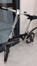 大行（DAHON）折疊自行車(chē)14英寸超輕便攜小輪男女式單車(chē)BYA412 黑色BA接頭 曬單實(shí)拍圖