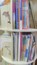 小泥猴 旋轉書(shū)架 全實(shí)木360度旋轉書(shū)柜立式書(shū)架兒童收納置物架一體靠墻 特大號-直徑50cm-直邊海豚 6層【全實(shí)木360°旋轉】 曬單實(shí)拍圖