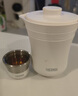 膳魔師（THERMOS）保溫杯260ml男女旅行茶壺茶杯套組學(xué)生生日禮物TCMU-200雲白 曬單實(shí)拍圖