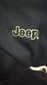 吉普（JEEP）長(cháng)袖T恤男士秋冬季polo寬松休閑打底衫衣服男裝 黑色 2XL 曬單實(shí)拍圖