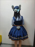 富隆迪兔子警官卡通cos服朱迪漫展連衣裙套裝二次元洛麗塔學(xué)生角色扮演 短袖十件套(不包含帽子) XS 曬單實(shí)拍圖