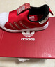 阿迪達斯嬰童鞋男女貝殼頭SUPERSTAR 360一腳蹬運動(dòng)板鞋新年款 GX6338 紅白 26.5 26.5碼 曬單實(shí)拍圖