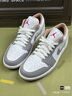 耐克 （NIKE）2025年男子AIR JORDAN 1 LOW 運動鞋 553558-169 41 曬單實拍圖