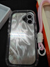 世韓適用蘋(píng)果17手機殼iphone17保護套高級全包氣囊防摔輕奢創(chuàng  )意彩繪時(shí)尚清新潮流蝴蝶男女羽紗殼配掛繩 曬單實(shí)拍圖