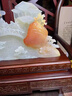 宋禮庭 SOGLYTIN天然玉石玉雕阿富汗紅花冰玉石山水擺件客廳玄關(guān)裝飾品開(kāi)業(yè)禮品 款1 曬單實(shí)拍圖