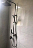 榮事達淋浴花灑套裝精銅龍頭衛浴室噴頭槍灰智能花灑全套增壓【金榜】js 曬單實(shí)拍圖
