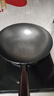 蘇美冠鐵鍋款章丘炒菜鍋炒鍋已開(kāi)鍋正宗手工無(wú)涂層家用不粘鍋燃氣灶適用 精作款+(蓋子鏟子) 34cm 曬單實(shí)拍圖