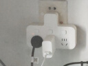 公牛（BULL）轉換插頭/品字形一轉三插座/無(wú)線(xiàn)轉換插座/電源轉換器 適用臥室、廚房 3位分控開(kāi)關(guān)插座  曬單實(shí)拍圖