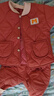 寶寶衣服6-12個(gè)月秋冬分體兒童秋冬新款棉服套裝男女寶寶棉衣棉褲休閑套裝家居戶(hù)外兩件套02 磚紅色 磚紅色-有領(lǐng) 100 建議85-95可開(kāi)檔 曬單實(shí)拍圖