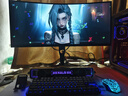 AOC 顯示器 CU34G3X 34英寸帶魚屏準4K 180HZ 1ms HDR10 低藍光 21:9WQHD 1500R 電腦游戲電競顯示屏 180Hz HVA快速液晶 CU34G3X 曬單實拍圖