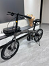 Jeep吉普折疊自行車(chē)帶娃母子車(chē)20寸男女城市通勤折疊車(chē)親子車(chē)-愛(ài)L200 石墨灰【PLUS會(huì )員專(zhuān)屬鏈接】-經(jīng)典款 20寸（建議身高145-185CM） 7速 曬單實(shí)拍圖