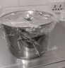 巨博（JOBO）商用304不銹鋼味盅帶蓋子16cm 酒店餐飲加厚調味調料豬油罐 曬單實(shí)拍圖