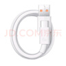 華為原裝6A數(shù)據(jù)線 USB Type-A轉(zhuǎn)USB Type-C/1m線長(zhǎng)/支持66W（11V6A）充電 白色CC790 曬單實(shí)拍圖