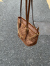 古蟻guyi適用于coach蔻馳TAXI 21菜籃子包肩帶內膽包改造延長(cháng)包帶配件 【棕色】腋下單肩(兩條裝) 無(wú)規格 曬單實(shí)拍圖