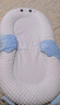 樂(lè )韻寶嬰兒床中床新生寶寶仿生床斜坡枕墊睡覺(jué)可移動(dòng)便攜式防壓防驚神器 曬單實(shí)拍圖