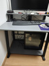 宅仕達電腦桌臺式移動(dòng)書(shū)桌臥室簡(jiǎn)易桌子帶收納辦公學(xué)習寫(xiě)字小桌子DNZ-24 (灰黑)升級加厚款75*55cm+萬(wàn)向輪 曬單實(shí)拍圖