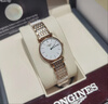 浪琴（LONGINES）手表女 嘉嵐系列鑲鉆珍珠貝母表盤(pán)石英休閑時(shí)尚小表盤(pán)女士腕表 L4.209.4.87.6白盤(pán)珍珠母貝. 曬單實(shí)拍圖