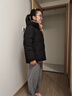 波司登25年冬季羽絨服90絨女士修身短款休閑加厚連帽休閑百搭外套 曬單實(shí)拍圖