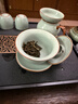 不拙汝窯茶具整套高檔茶壺茶杯小茶盤(pán)家用功夫茶具悅禾12頭泡茶套裝 曬單實(shí)拍圖
