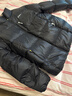 亞瑟士童裝25年冬季男女童短款泡芙面包服輕量蓬松舒適防水 黑色 85%絨子 175 充絨222g 曬單實(shí)拍圖