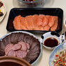 純爾挪威三文魚(yú)切片【冰鮮即食】?jì)糁?00g*2 生鮮 源頭直發(fā)  曬單實(shí)拍圖