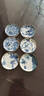古德窯 六個(gè)裝青花茶杯墊陶瓷圓形隔熱墊中式茶墊茶托小碟子茶具配件 復古青花《六個(gè)裝》杯墊 曬單實(shí)拍圖