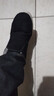 強人加絨保暖冬季男棉鞋套腳款防寒平底休閑男鞋 簡(jiǎn)約棉布鞋 黑色 42 曬單實(shí)拍圖