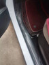 Vieruodis汽車(chē)門(mén)檻條防踩貼隱形透明通用后護板防擦條碳纖紋防踩踏防水防磨 【碳纖紋黑色】寬10厘米長(cháng)5米 透明碳纖紋(加厚款) 曬單實(shí)拍圖
