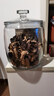 得侕美（Deermei） 加厚玻璃罐陳皮儲存罐茶葉罐藥材防潮密封罐雜糧儲存玻璃瓶米桶 【橢圓罐7.5升】 1個(gè) 單瓶不含展示物品 曬單實(shí)拍圖