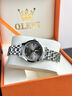 歐利時(shí)（OLEVS）瑞士認證品牌手表女機械表全自動(dòng)女士手表簡(jiǎn)約輕奢腕表2025新款 歐利時(shí)-9946-鋼帶本白 曬單實(shí)拍圖