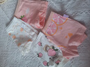 北極絨4條裝兒童內(nèi)褲女童發(fā)育期純棉女孩學(xué)生10A抑菌平角短褲寶寶中大童 曬單實拍圖