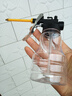 牛百年機油槍家用注油器高壓手動(dòng)透明加油器潤滑齒輪油加注器機油壺長(cháng)嘴 短管機油槍1個(gè)250毫升 曬單實(shí)拍圖