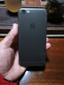 今舞 適用蘋果6/6s手機(jī)殼超薄磨砂iphone6plus全包半軟硬殼女男款6sPP類硅膠外殼保護(hù)套 透明黑 iphone6/6s-4.7寸 曬單實(shí)拍圖