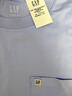 蓋璞男女裝2025春季新款棉質(zhì)logo口袋常規短袖T恤基礎款美版857901 曬單實(shí)拍圖