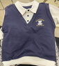 戴維貝拉（DAVE＆BELLA）兒童衛衣春裝新款男童假兩件上衣學(xué)院風(fēng)男寶寶衣服小童套頭衫 藏青色【現貨】 100 cm（建議身高90-100cm） 曬單實(shí)拍圖