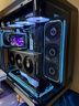 喬思伯（JONSBO）BO400CG ATX曲面海景房機(jī)箱 （360水冷/5V ARGB燈效/10風(fēng)扇位/鋁合金顯卡支架/ATX電源位） 曬單實(shí)拍圖