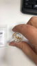 喜上眉梢喜飾黃金古法金珠999足金散珠硬金光面磨砂轉運珠路路通圣誕禮物 4mm 重版光珠四顆 0.8g 曬單實(shí)拍圖