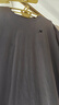 特步（XTEP）純棉短袖t恤男裝夏季寬松半袖運動(dòng)上衣男士休閑打底衫體恤跑步服 羽灰色 4XL 195 曬單實(shí)拍圖