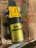 12V伏農用電動(dòng)噴霧器水泵電機高壓打農藥機配件雙核大功率自吸泵 黃色 魯博士8.0大功率智能泵-關(guān) 曬單實(shí)拍圖