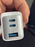 ANKER安克65W充電器氮化鎵type-c快充pd45W適用蘋果17iPhone16/15三星手機(jī)iPad筆記本電腦usb插頭白 曬單實(shí)拍圖