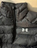 安德瑪（UNDERARMOUR）秋冬Core男子輕質(zhì)運動(dòng)休閑短款鴨絨羽絨服6010876 黑色001 XL 曬單實(shí)拍圖
