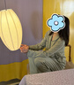 朵朵·可可 25秋冬季新款保暖親膚暖膨絨條紋寬松女家居服睡衣套裝 淺綠 M (160) 曬單實(shí)拍圖