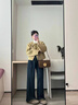 愛(ài)麥依小香風(fēng)短外套女2025夏新款獨特超好看感小個(gè)子韓系外套 淺黃色外套 單件 S 【建議85-95斤】 曬單實(shí)拍圖