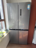 美的（Midea）慧鮮480升十字四開(kāi)對開(kāi)門(mén)雙開(kāi)門(mén)大容量風(fēng)冷智能超薄家用冰箱BCD-480WSPZM(E)國家補貼20% 曬單實(shí)拍圖
