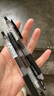 斑馬牌（ZEBRA）JJ15按動(dòng)黑色中性筆0.5mm簽字筆商務(wù)水筆學(xué)生練字考試刷題筆高顏值學(xué)習辦公文具套裝3支 曬單實(shí)拍圖