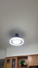 長(cháng)城風(fēng)扇燈臥室餐廳飯廳吸頂吊扇燈隱形電扇燈搖頭風(fēng)扇一體中山燈具 吸頂款A-42寸-三色變光+遙控器 曬單實(shí)拍圖