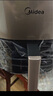 美的（Midea）空氣炸鍋可視大視窗 家用免翻面經(jīng)典旋鈕 烤箱蒸烤炸一體多功能 實(shí)用大容量5.3L 金屬腔體KZE538J5 曬單實(shí)拍圖